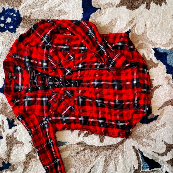 Express plaid Shirt - Picture 1 of 5